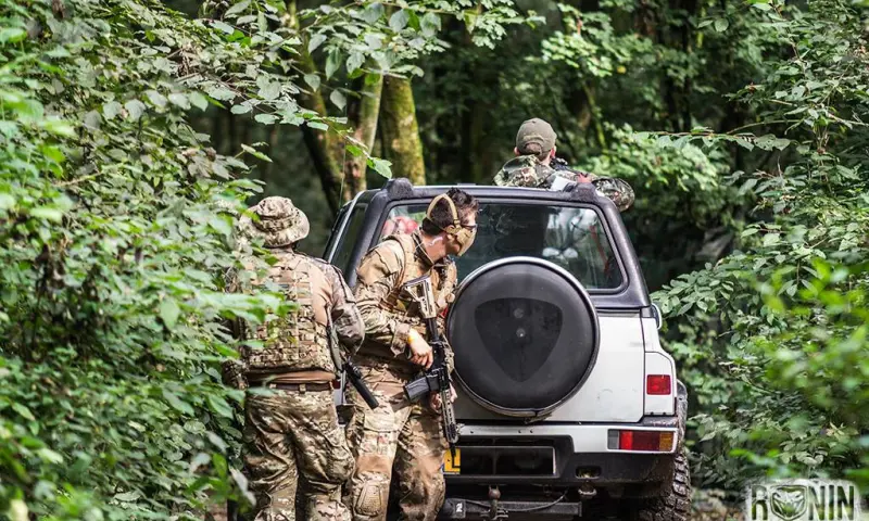 Paintballen in de natuur