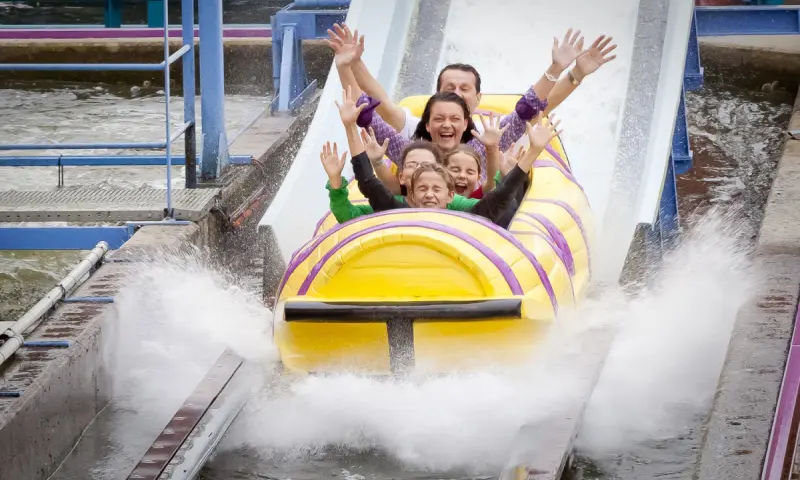 Kinderen attractie Walibi