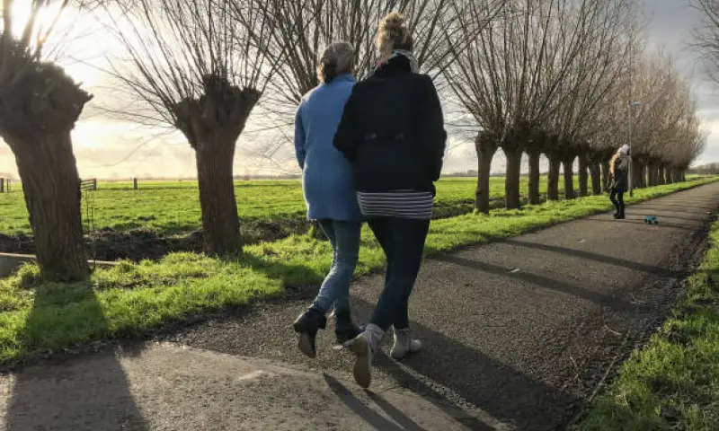wandelen polder