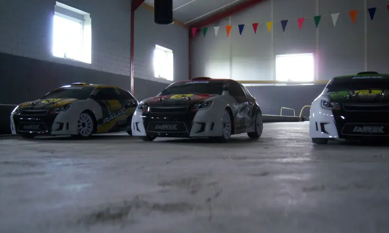 RC-Auto's op racetrack