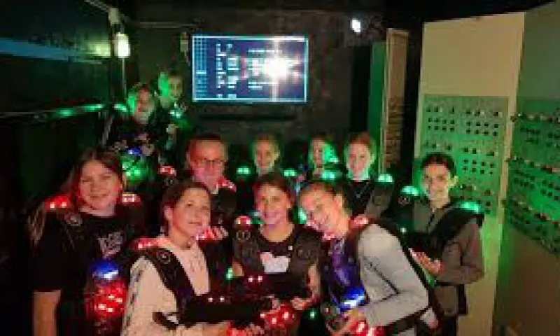 Lasergamen bij Home of Heroes