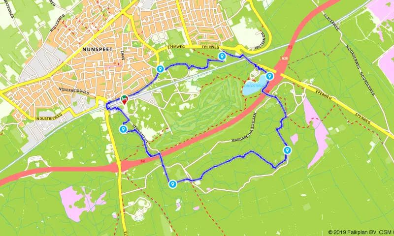 Route in Gelderland