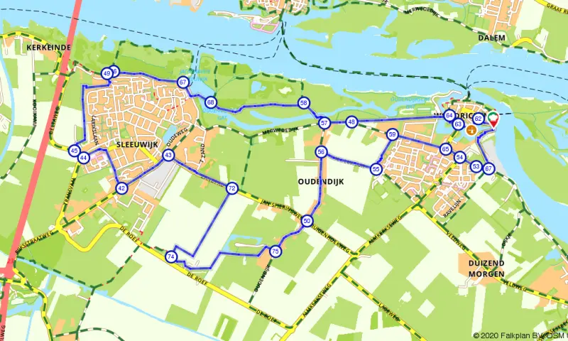 Route Noord-Brabant