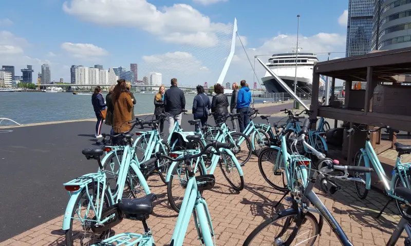 Fietsen in Rotterdam