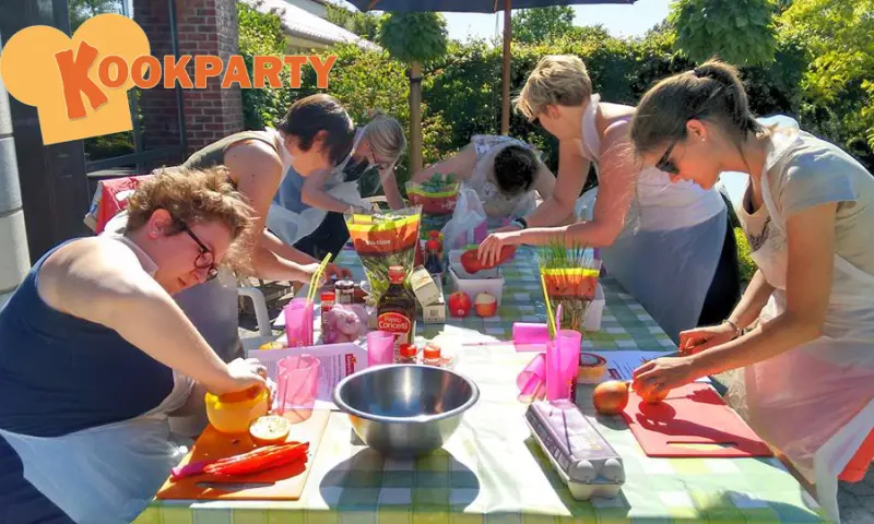 Koken en bakken in de tuin