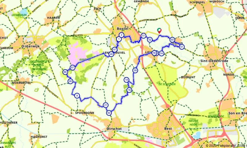 Rondje Kampina en Veldersbos