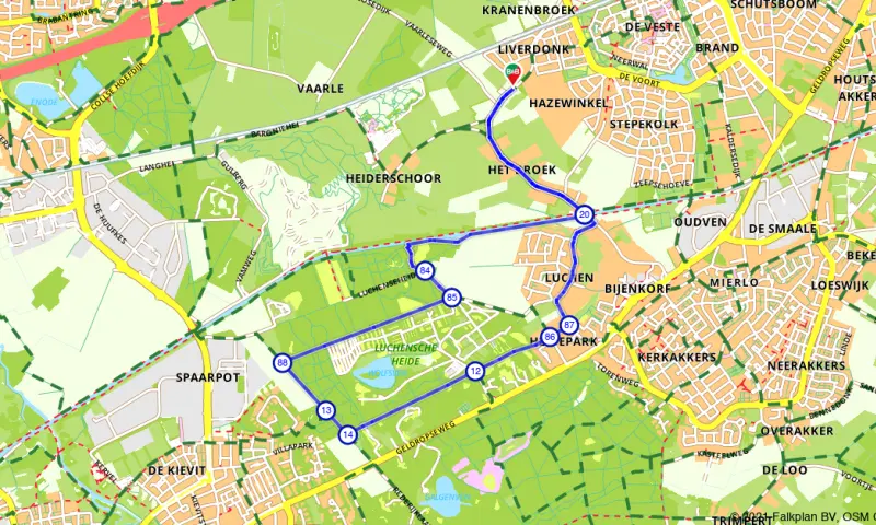 Route Noord-Brabant