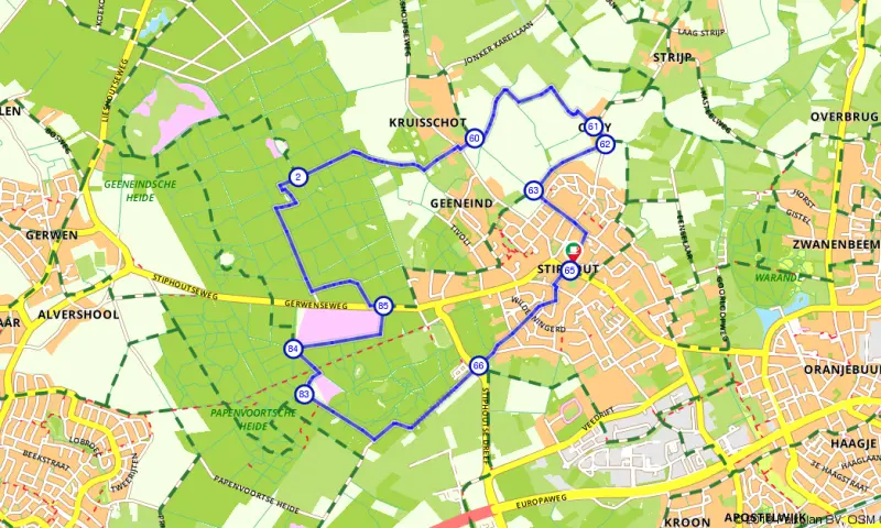 Route Noord-Brabant