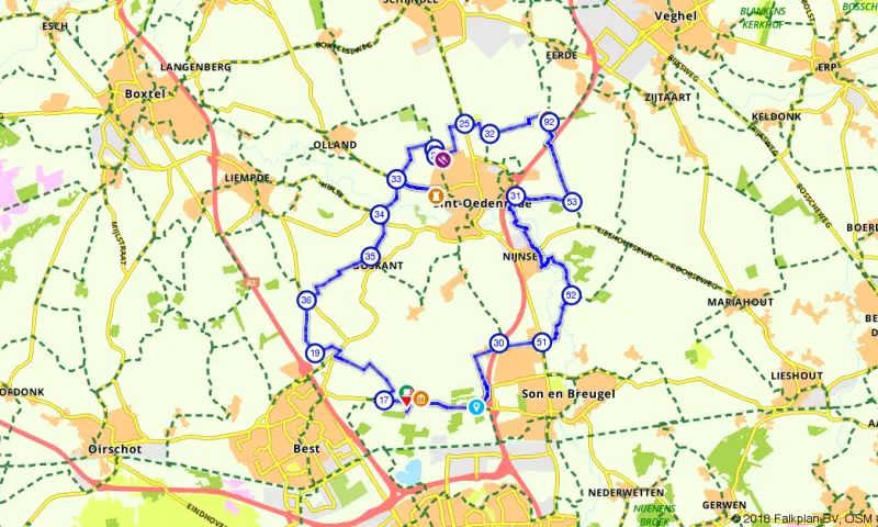 Route Noord-Brabant
