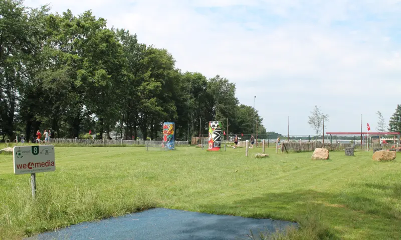 Aftrap hole 10 Voetgolf International Venlo