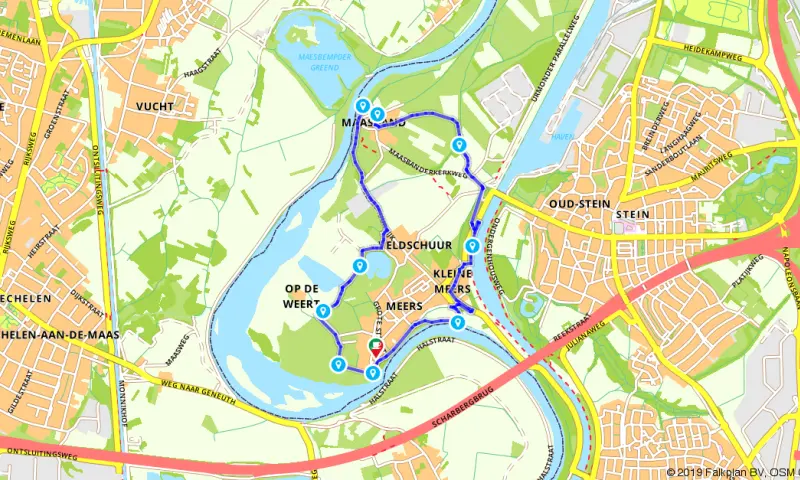 Route in Limburg