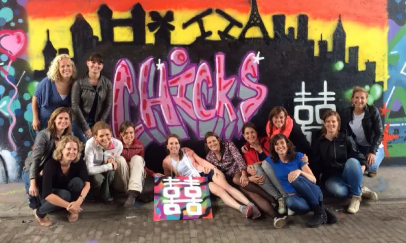 Graffiti bedrijfsuitje Amsterdam en Utrecht