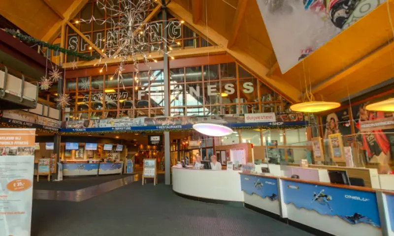 Ontvangsthal van Snowworld