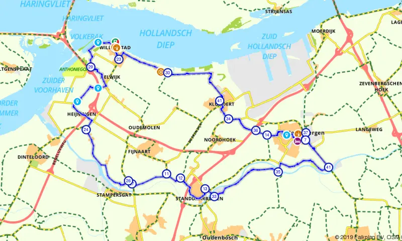 Route Noord-Brabant