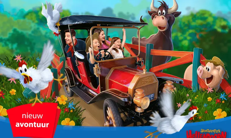 Kinderen in hellendoorn attractie