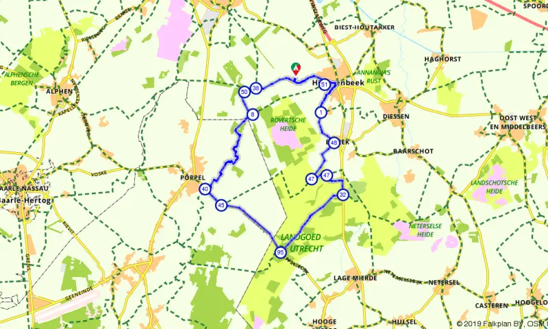 Route Noord-Brabant