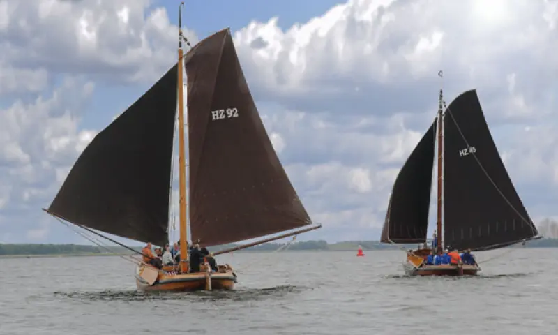 Botter op het water