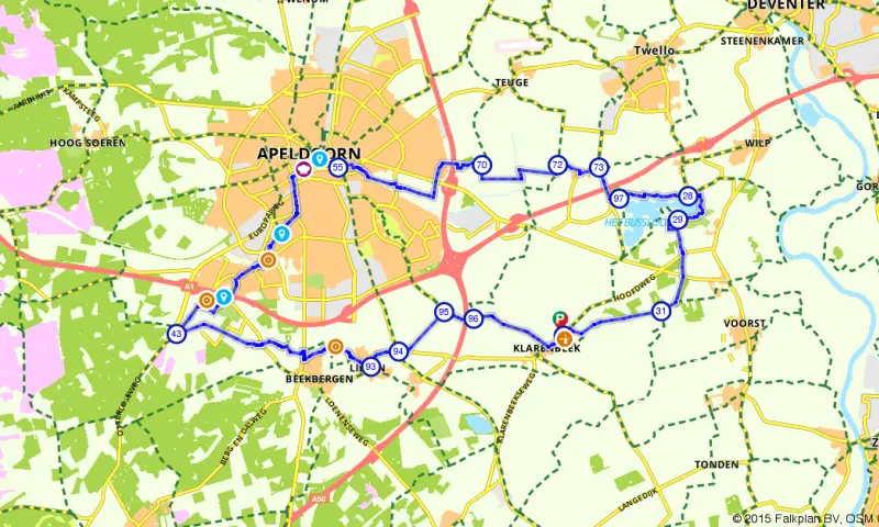 Van De Pol naar Bussloo langs Bruggelen of Engelanderholt