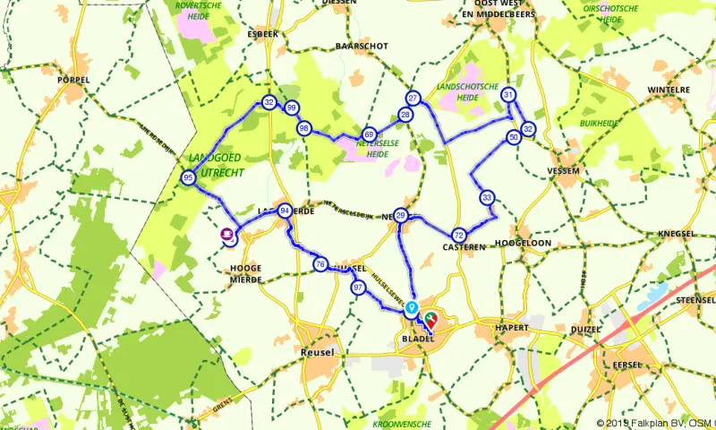 Route Noord-Brabant
