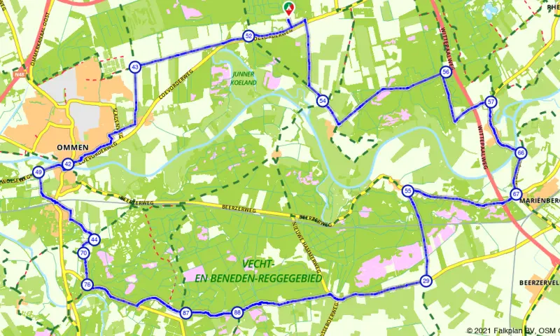 Route in Overijssel
