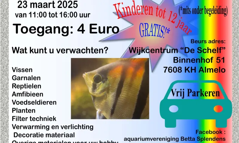 Poster van de beurs