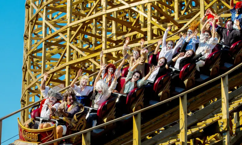 Europa-Park Achtbaan Halloween