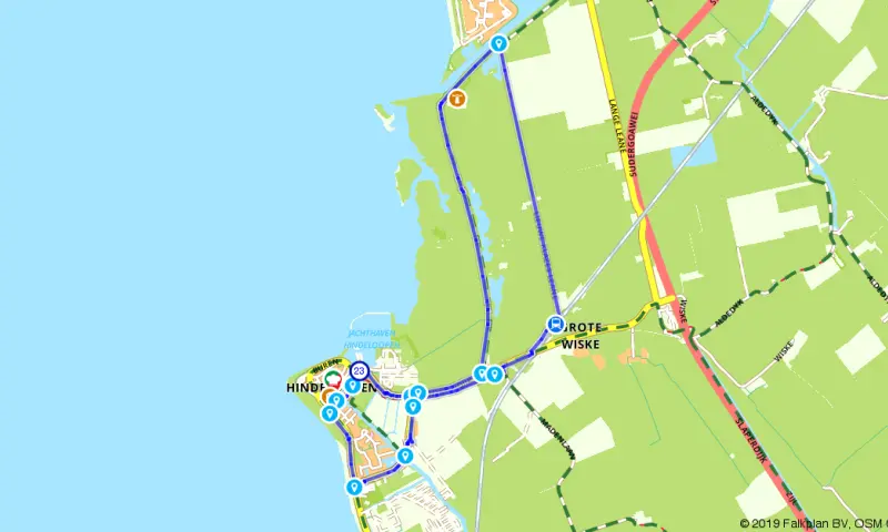 Route in Friesland