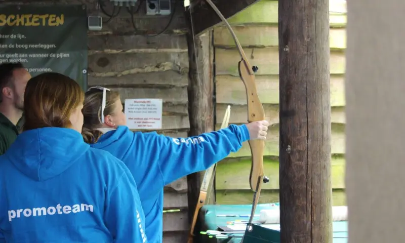 Pijl en Boog schieten