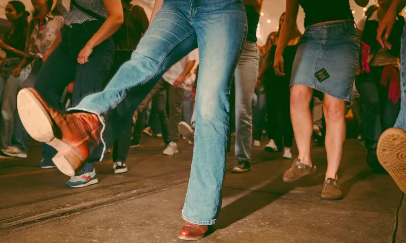 Linedance cowboy laars