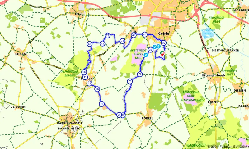 Route Noord-Brabant