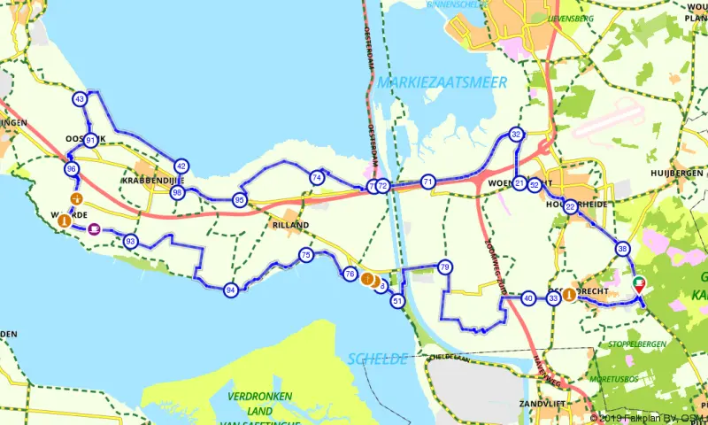 Route Noord-Brabant