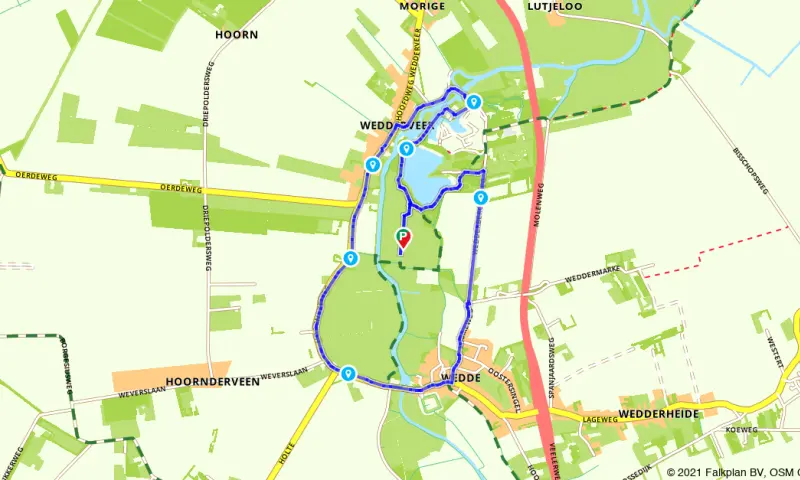 Route Groningen