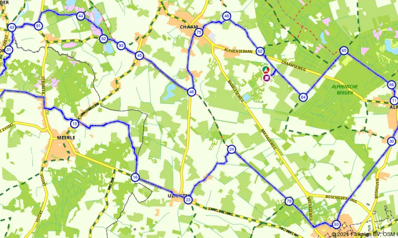 Route Noord-Brabant