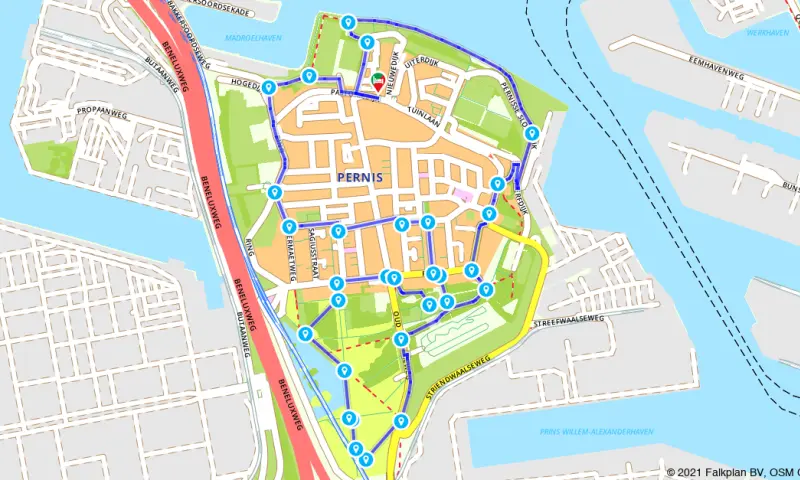 Route Zuid-Holland