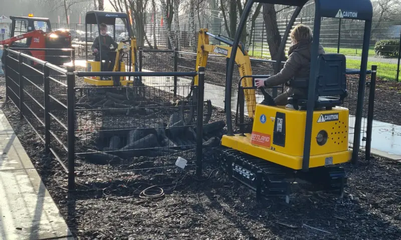 Activiteit tijdens robotland