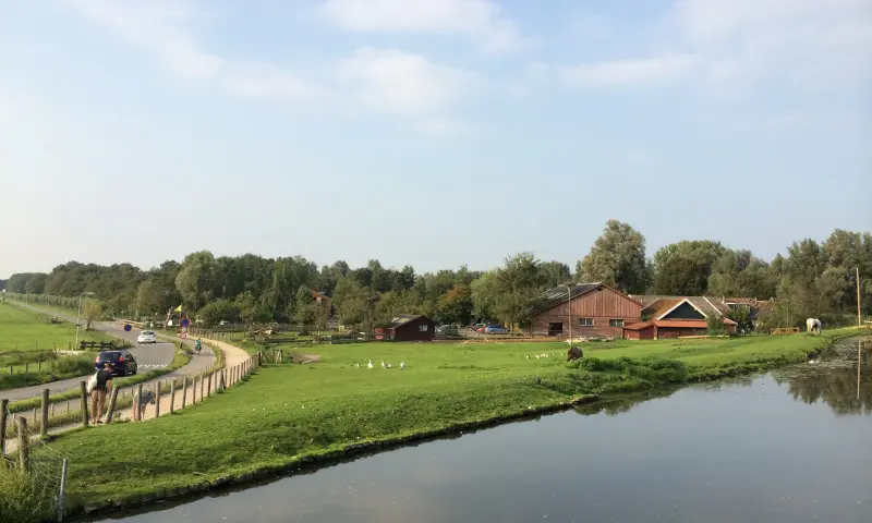 Boerderij op het platteland