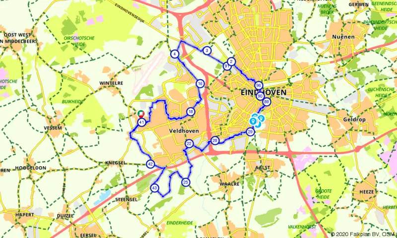 Route Noord-Brabant