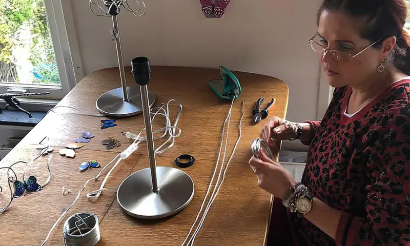 Cursist tijdens workshop