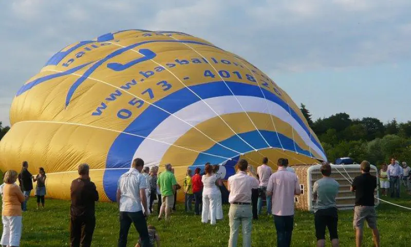 luchtballon klaarmaken