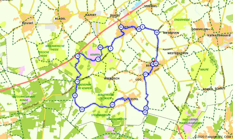 Route Noord-Brabant