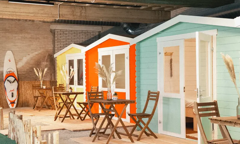 Logeren in een strandhuis