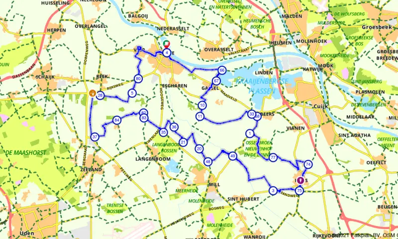 Route Noord-Brabant