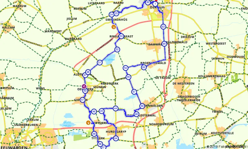 Fietsen door het Friese Buitenveld