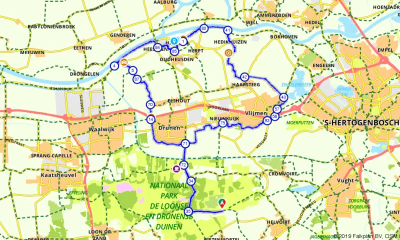 Route Noord-Brabant