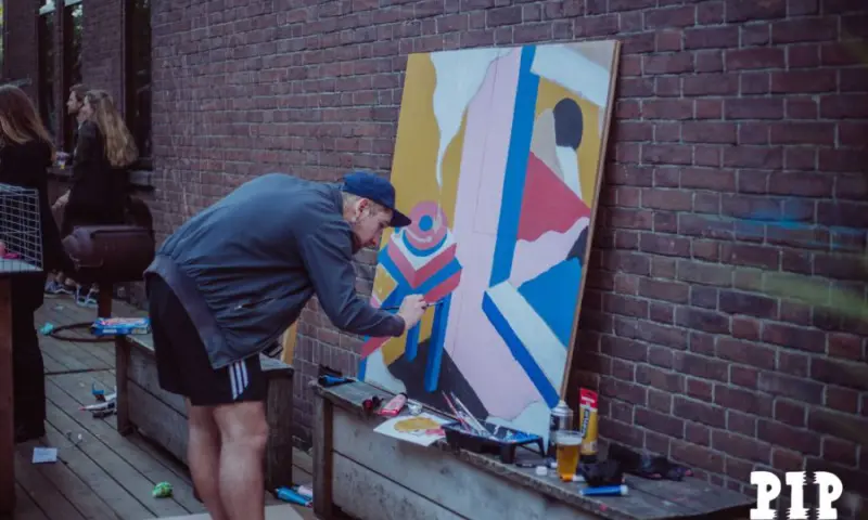 Schilder Workshop Action Paint