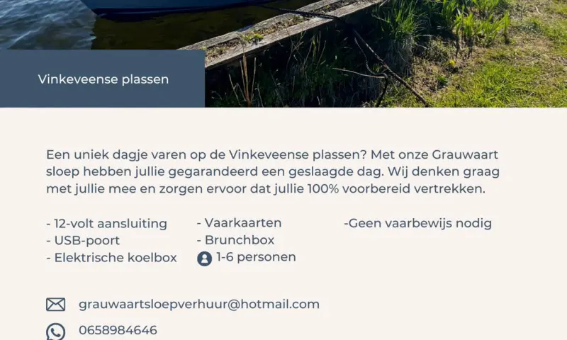 Flyer Rondvaart Dagje