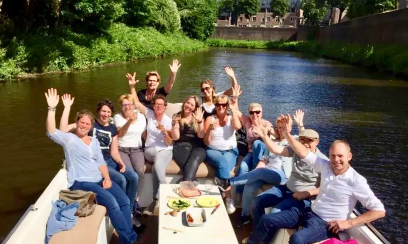 Gezelligheid in Boot