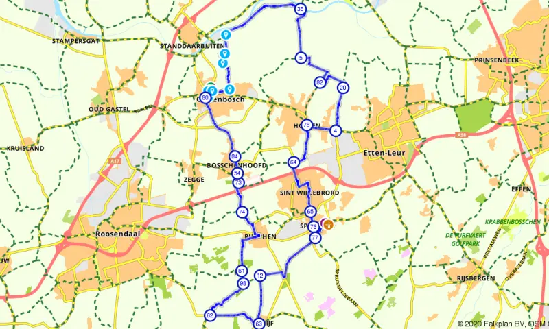 Route Noord-Brabant