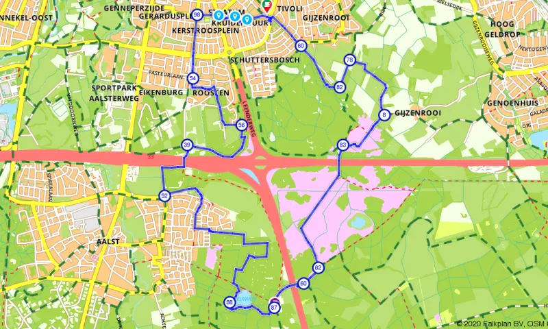 Route Noord-Brabant