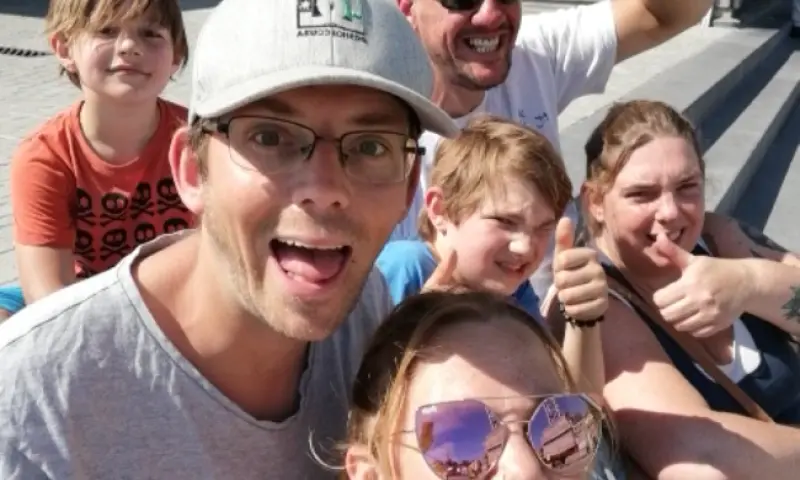 Deelnemers city trail